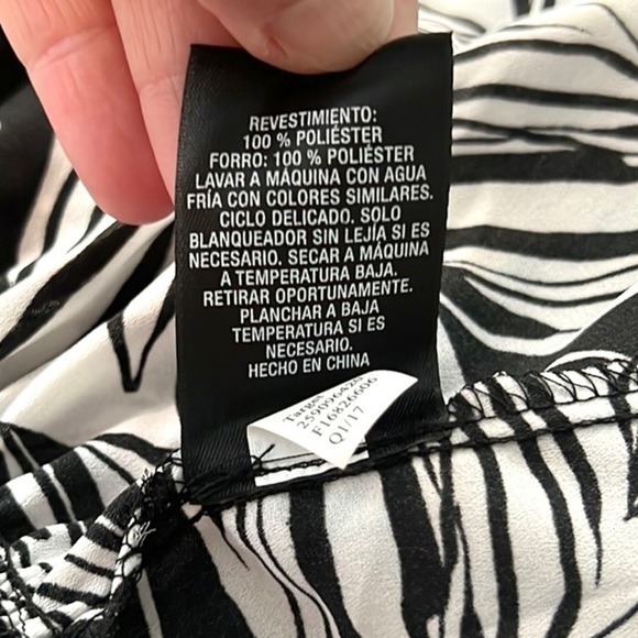 ⭐️NWT,Massimo,Lacy Leaves,Printed Dress,Drawstring Waist,FULL Skirt,Size XXL - Picture 9 of 14